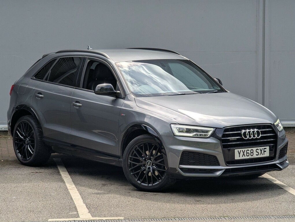 Audi Q3 2.0 Tdi Black Edition Quattro Euro 6 Ss Grey