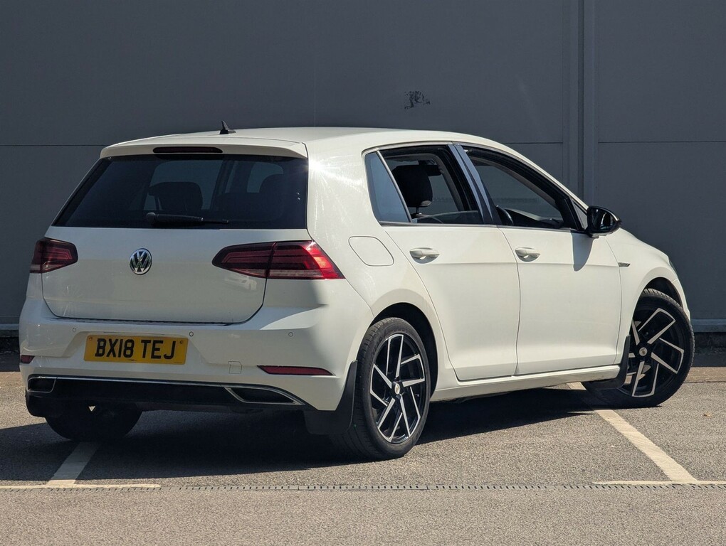 Volkswagen Golf 1.6 Tdi Gt Dsg Euro 6 Ss BX18TEJ White #3