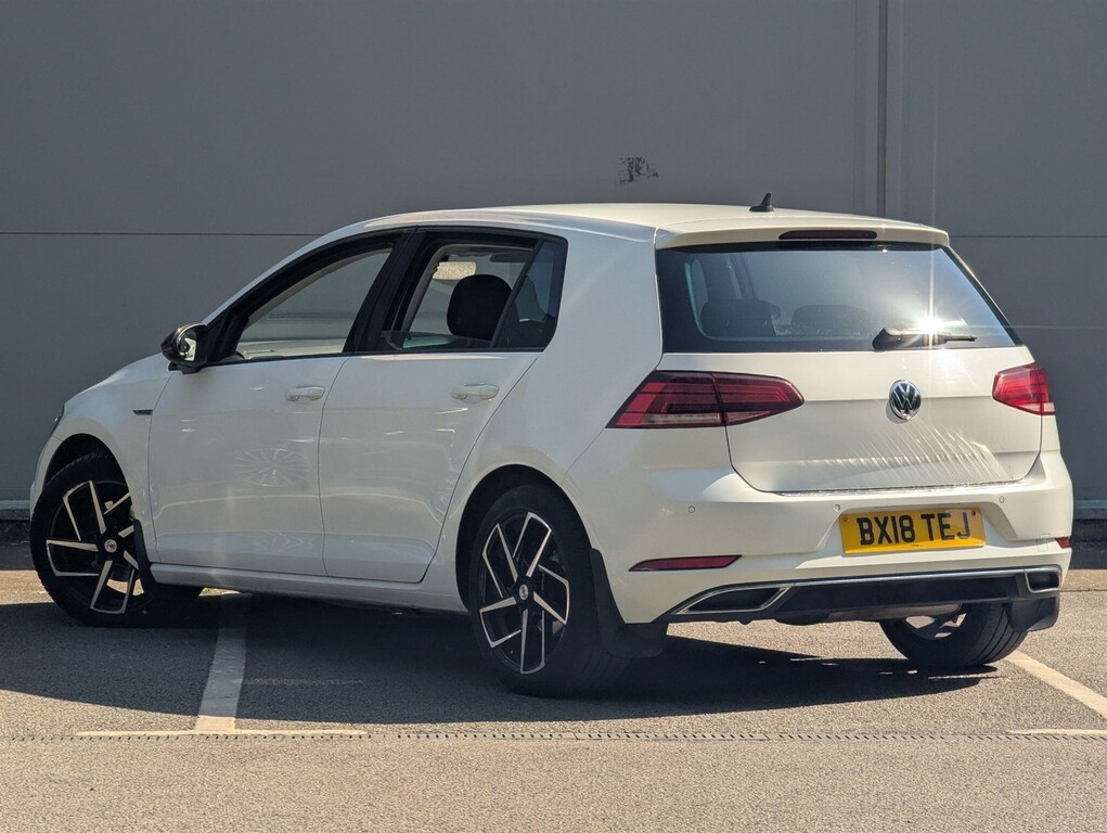 Volkswagen Golf 1.6 Tdi Gt Dsg Euro 6 Ss BX18TEJ White #2