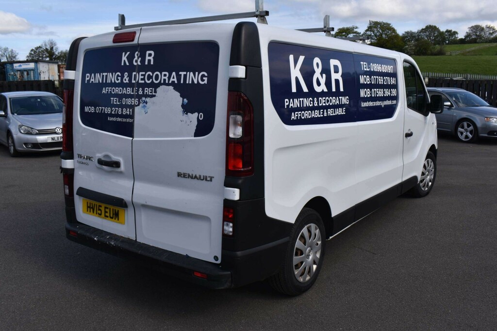 Renault Trafic 1.6 Ll29 Dci 115 Business Lwb New Mot No Vat 2015 HV15EUM White #2