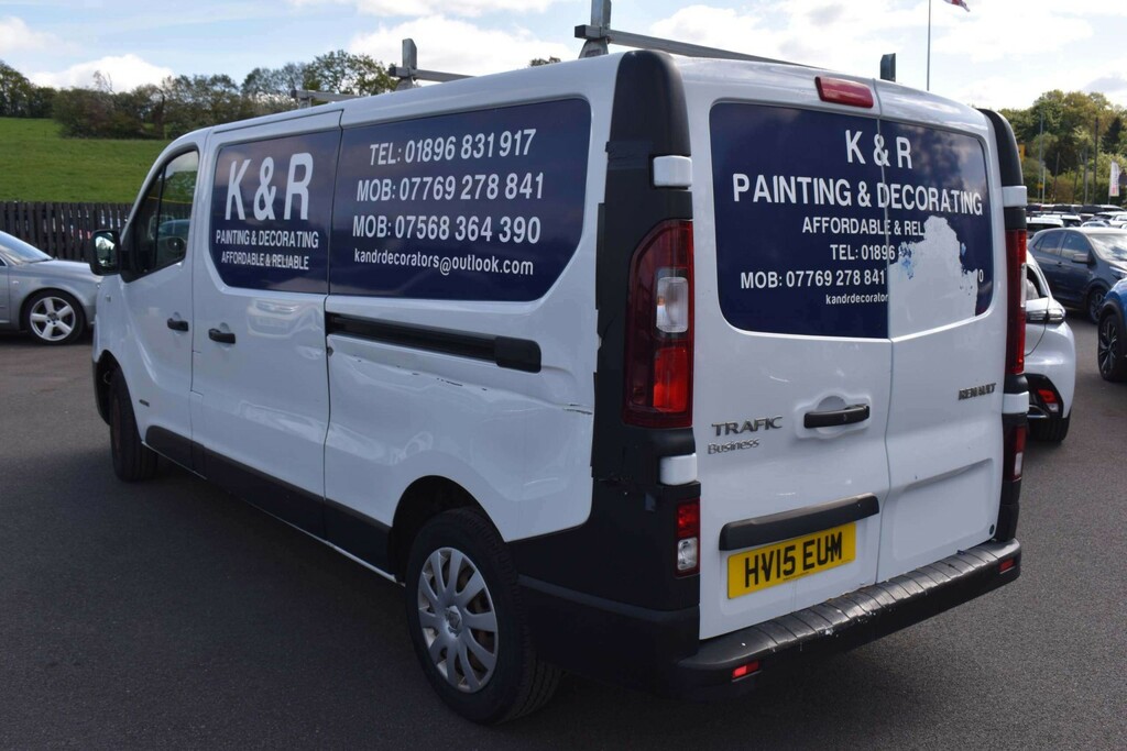 Renault Trafic 1.6 Ll29 Dci 115 Business Lwb New Mot No Vat 2015 HV15EUM White #4