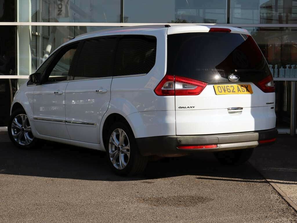 Ford Galaxy 1.6 Tdci Titanium X Top Model 7 Seats Lovely 2012 White #2