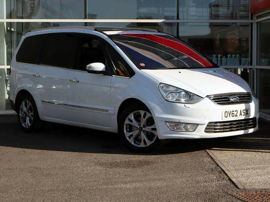 Ford Galaxy 1.6 Tdci Titanium X Top Model 7 Seats Lovely 2012 White