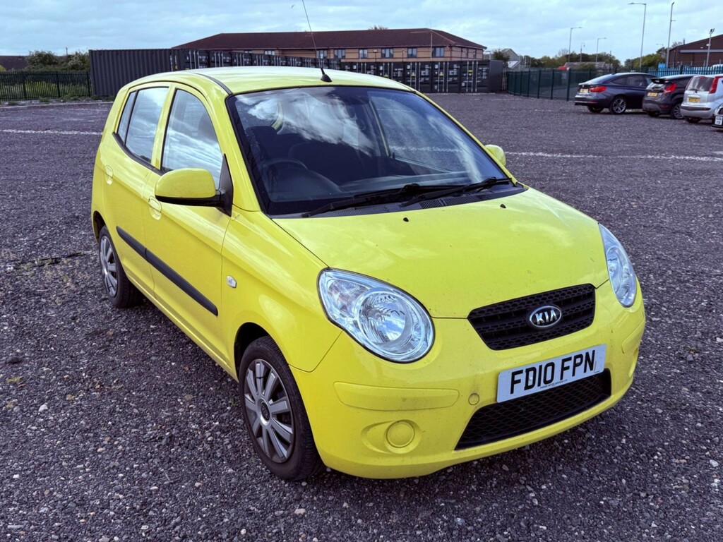Kia Picanto 1.1 Strike Lez Free 2010 Yellow