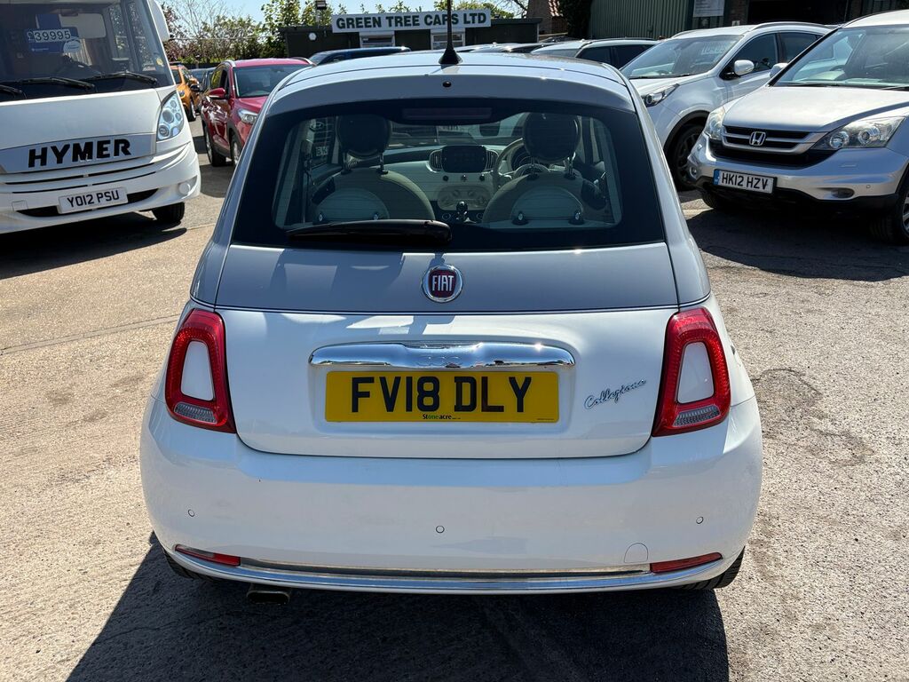 Fiat 500 1.2 Collezione Fall Hatchback Eu White #6