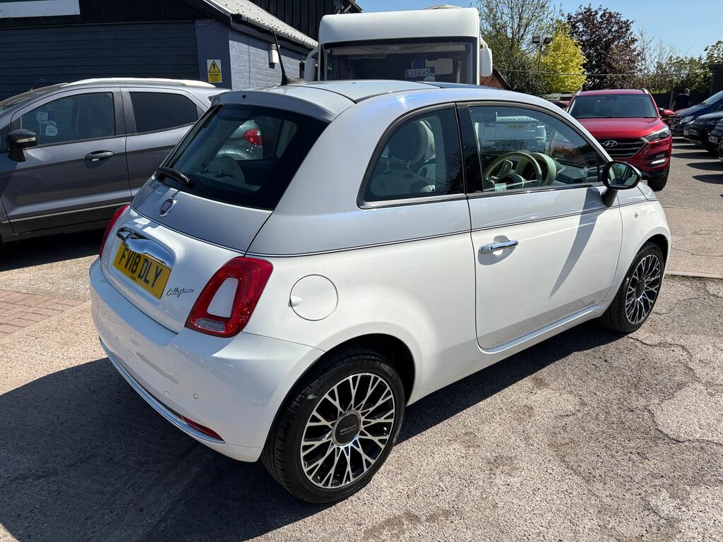 Fiat 500 1.2 Collezione Fall Hatchback Eu White #5