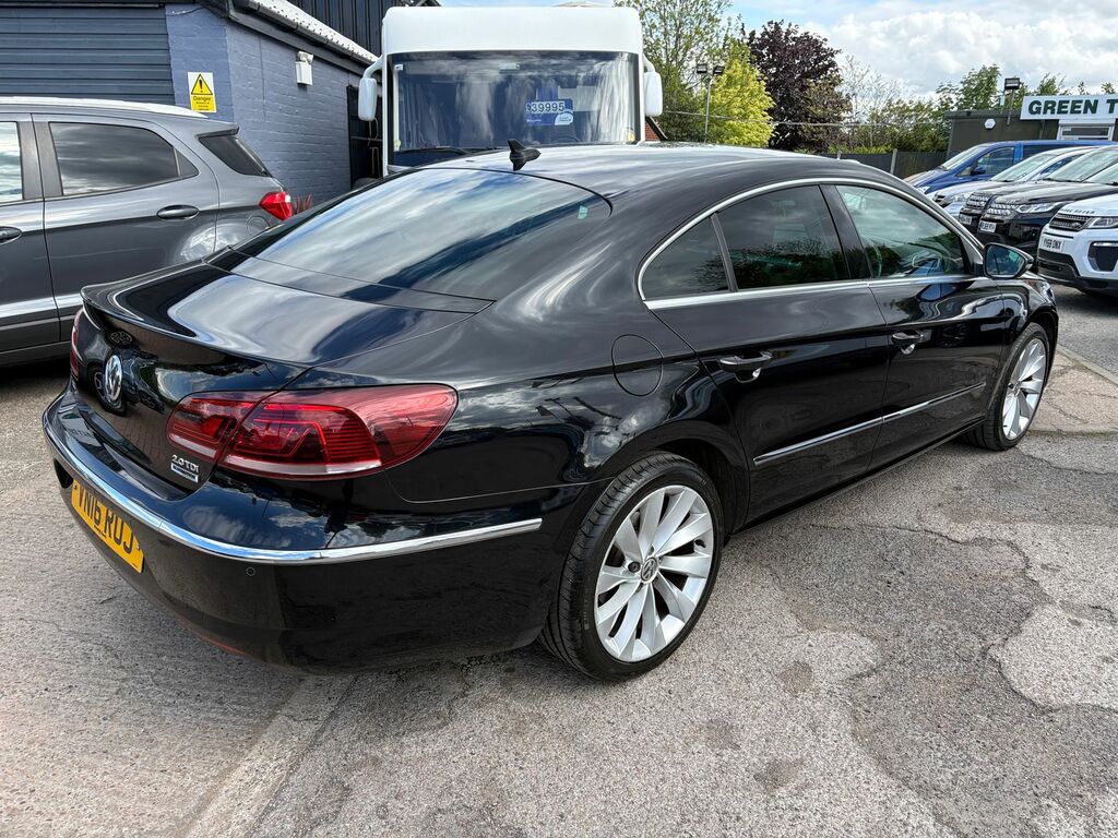 Volkswagen CC 2.0 Tdi Bluemotion Tech Gt Saloon Dsg E Black #4
