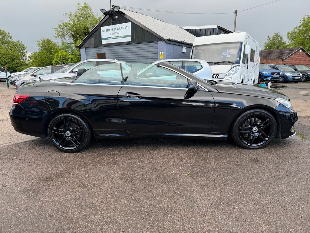 Mercedes-Benz E Class 2.1 E220 Cdi Amg Sport Cabriolet G-tron VN14WEP Black #5