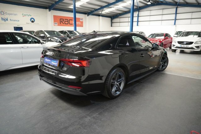 Audi A5 Tdi S Line Coupe DK67XTF Black #4