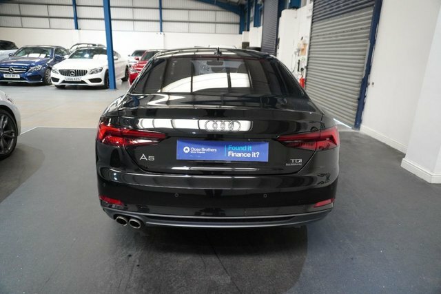Audi A5 Tdi S Line Coupe DK67XTF Black #5