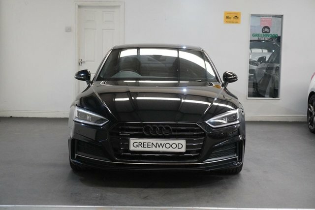 Audi A5 Tdi S Line Coupe DK67XTF Black #2