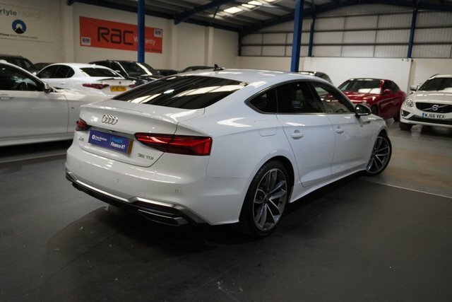 Audi A5 Tdi 35 S Line DF21BXK White #6