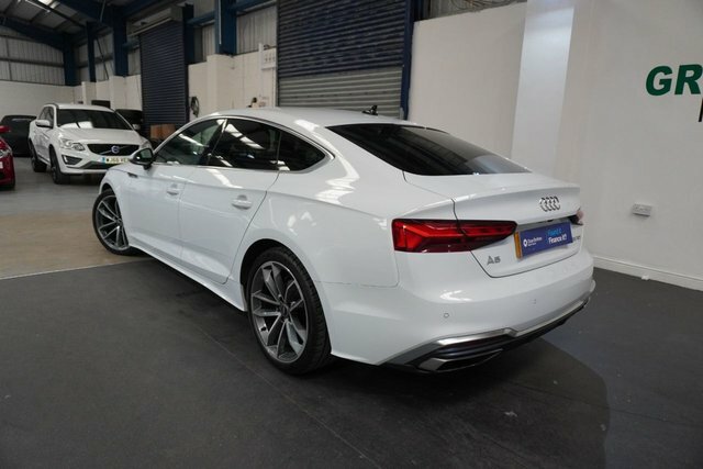 Audi A5 Tdi 35 S Line DF21BXK White #4