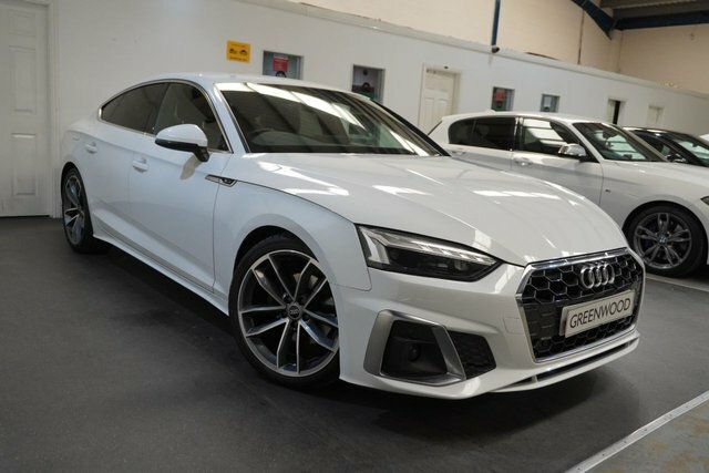 Audi A5 Tdi 35 S Line DF21BXK White #3