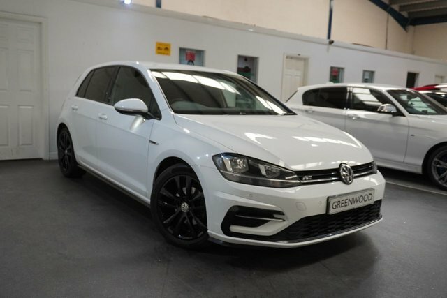 Volkswagen Golf Tdi Bluemotion Tech R-line YL17NLY White #3