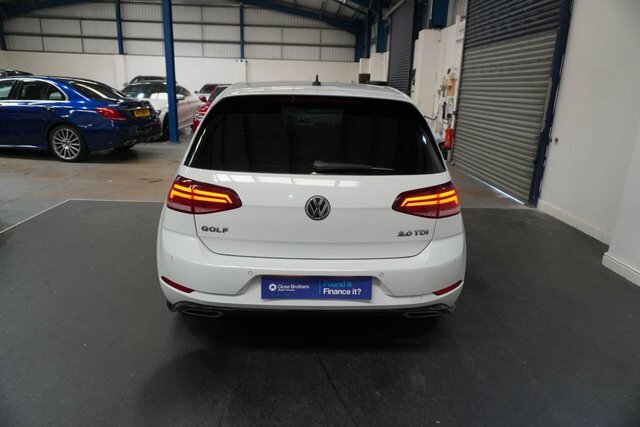 Volkswagen Golf Tdi Bluemotion Tech R-line YL17NLY White #5