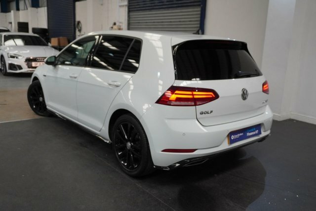Volkswagen Golf Tdi Bluemotion Tech R-line YL17NLY White #6