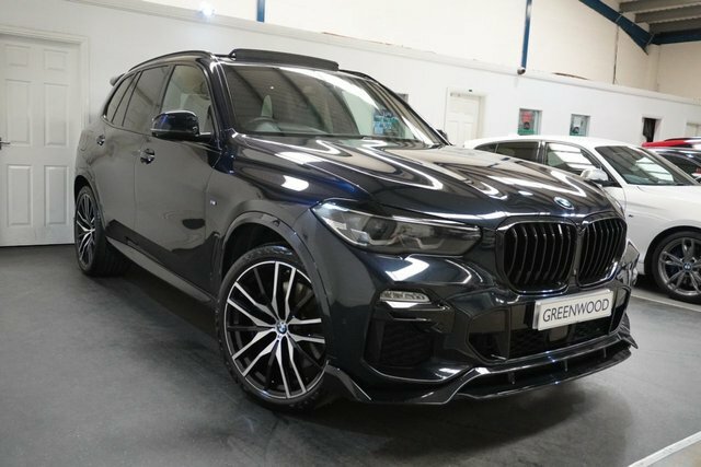 BMW X5 30D M Sport Suv PK69NTL Black #3