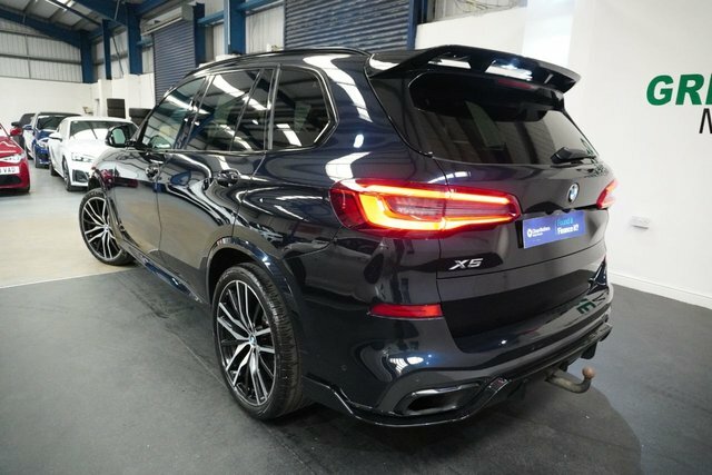 BMW X5 30D M Sport Suv PK69NTL Black #4