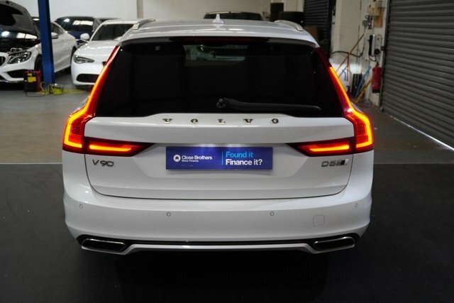 Volvo V90 D5 Powerpulse R-design Pro YO19VYD White #5