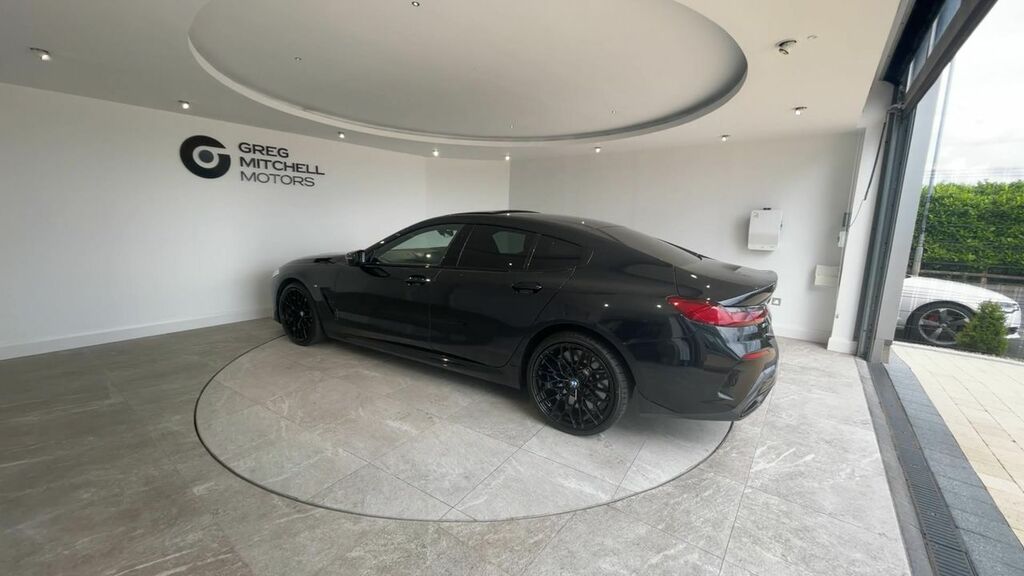 BMW 8 Series 840D Xdrive Blue #5