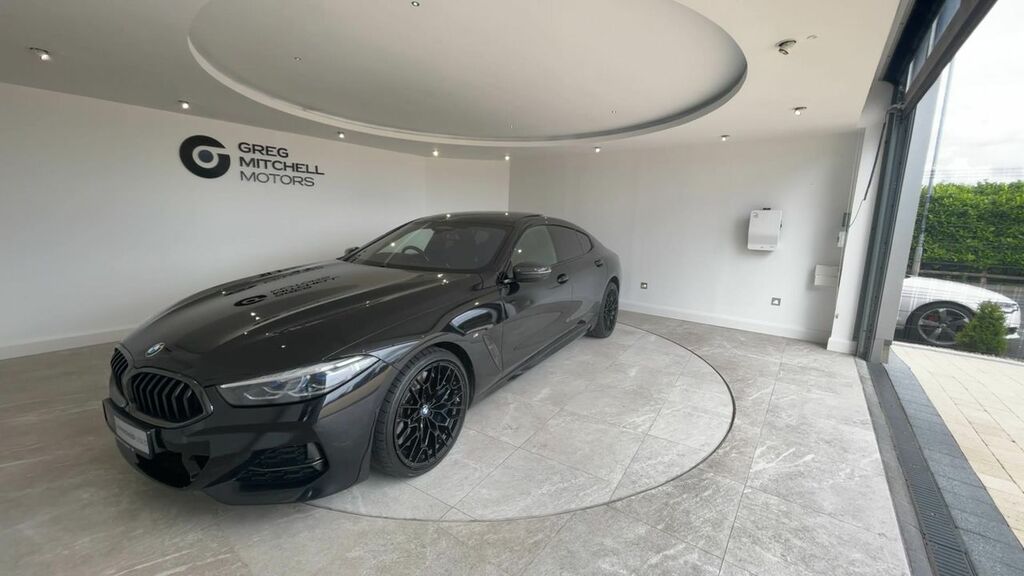 BMW 8 Series 840D Xdrive Blue #3