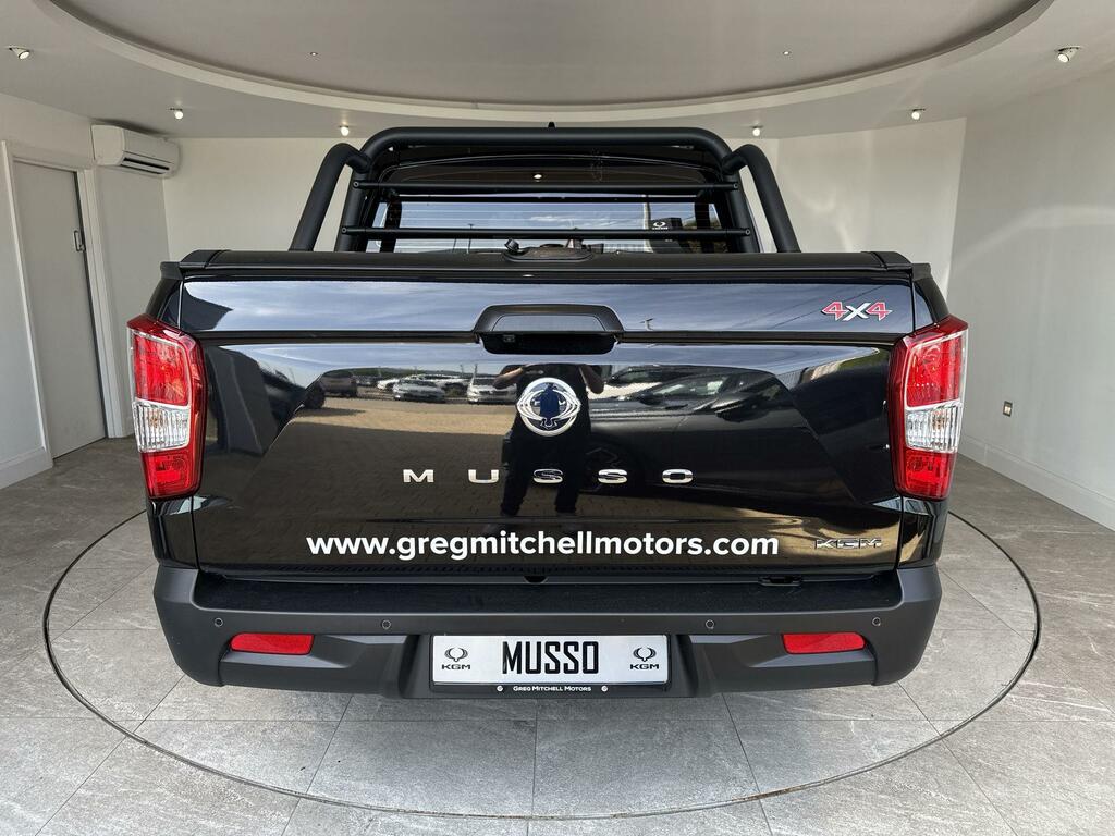 SsangYong Musso 2.2 Double Cab Pick Up Saracen Black #5