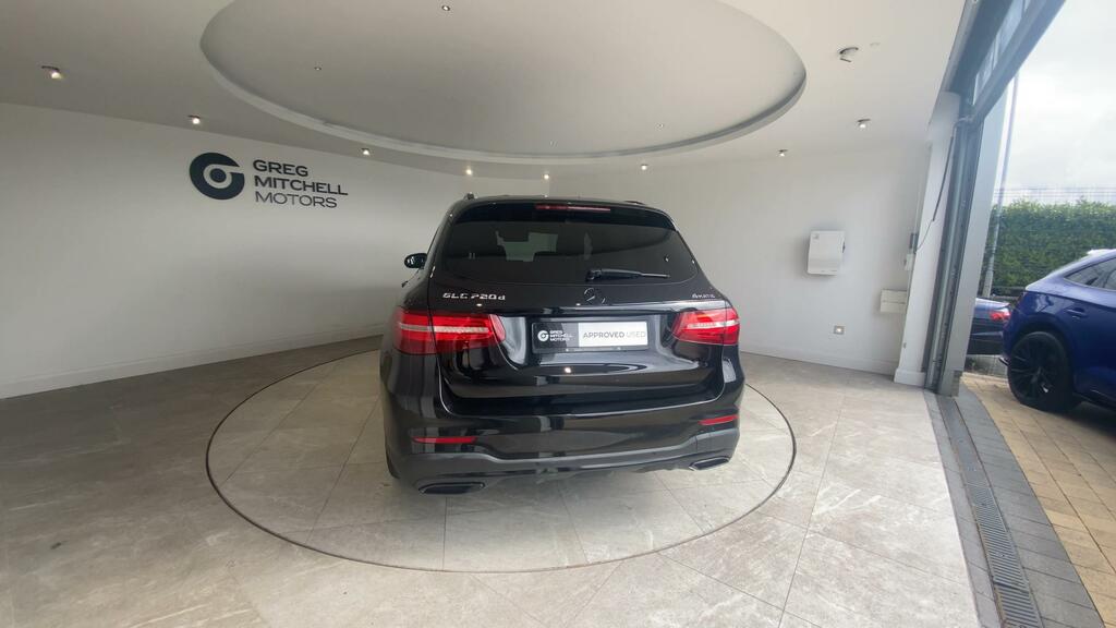 Mercedes-Benz GLC Class 2.1 Glc220d Amg Line Suv G-tronic 4Mati YHZ7135 Black #6