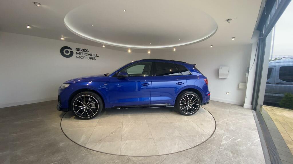 Audi Q5 40 Tdi Quattro S Line S Tronic SB72MVS Blue #4