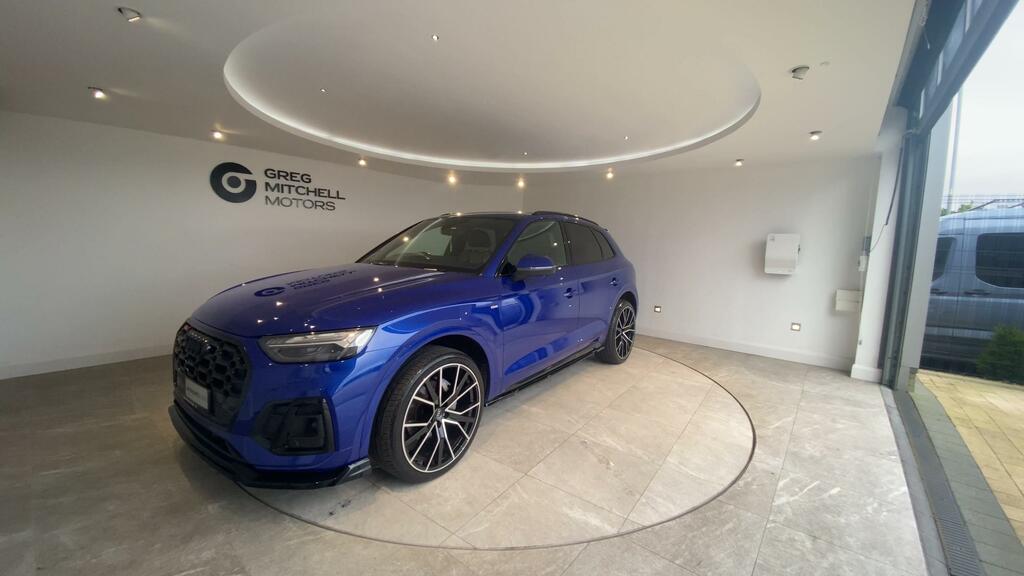 Audi Q5 40 Tdi Quattro S Line S Tronic SB72MVS Blue #3