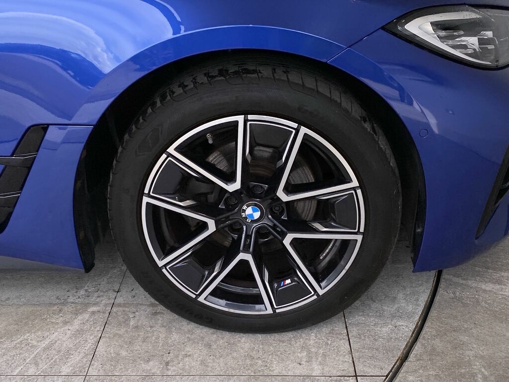 BMW 4 Series 420D Mht M Sport Step Tech Pack LF72AJR Blue #5