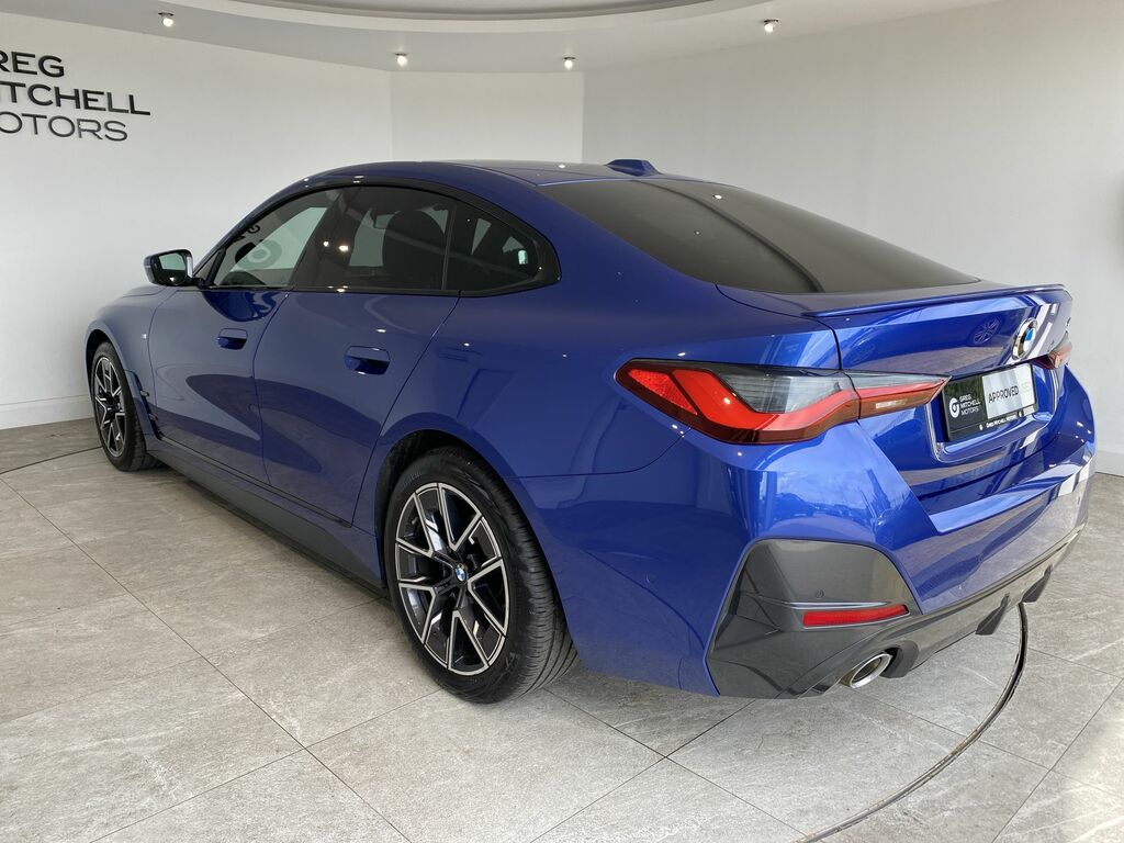 BMW 4 Series 420D Mht M Sport Step Tech Pack LF72AJR Blue #6