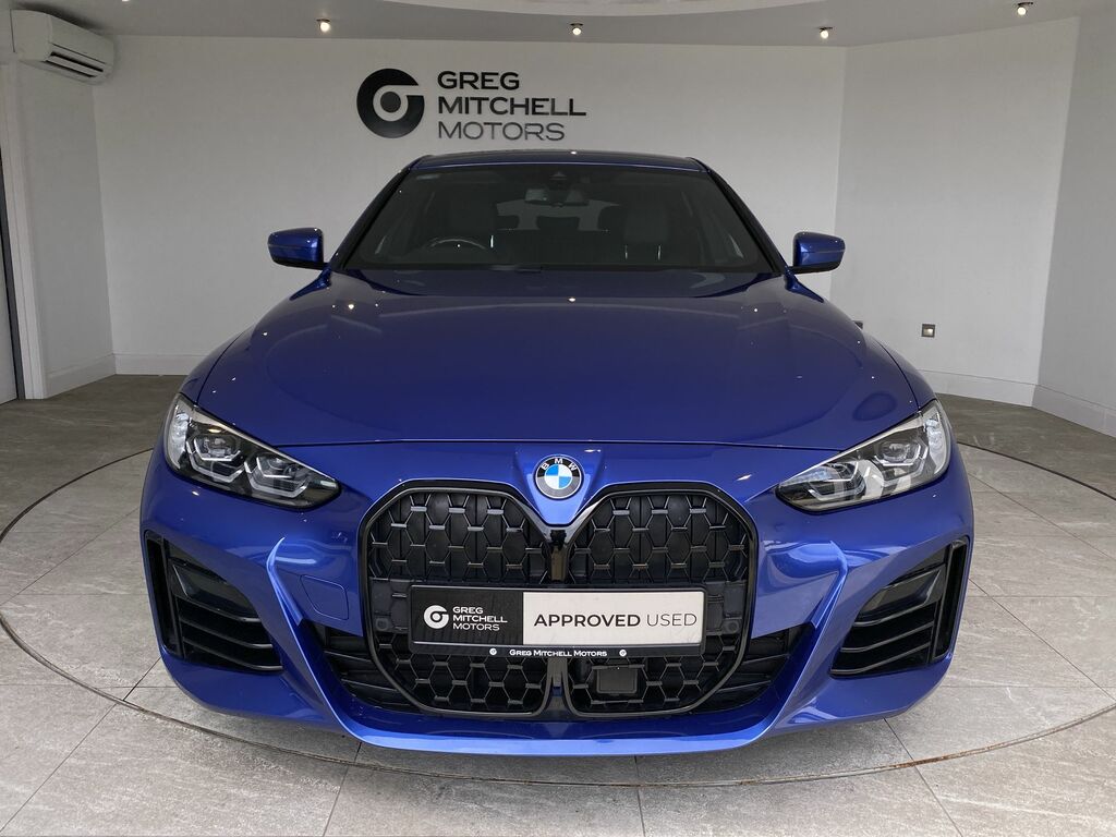 BMW 4 Series 420D Mht M Sport Step Tech Pack LF72AJR Blue #2