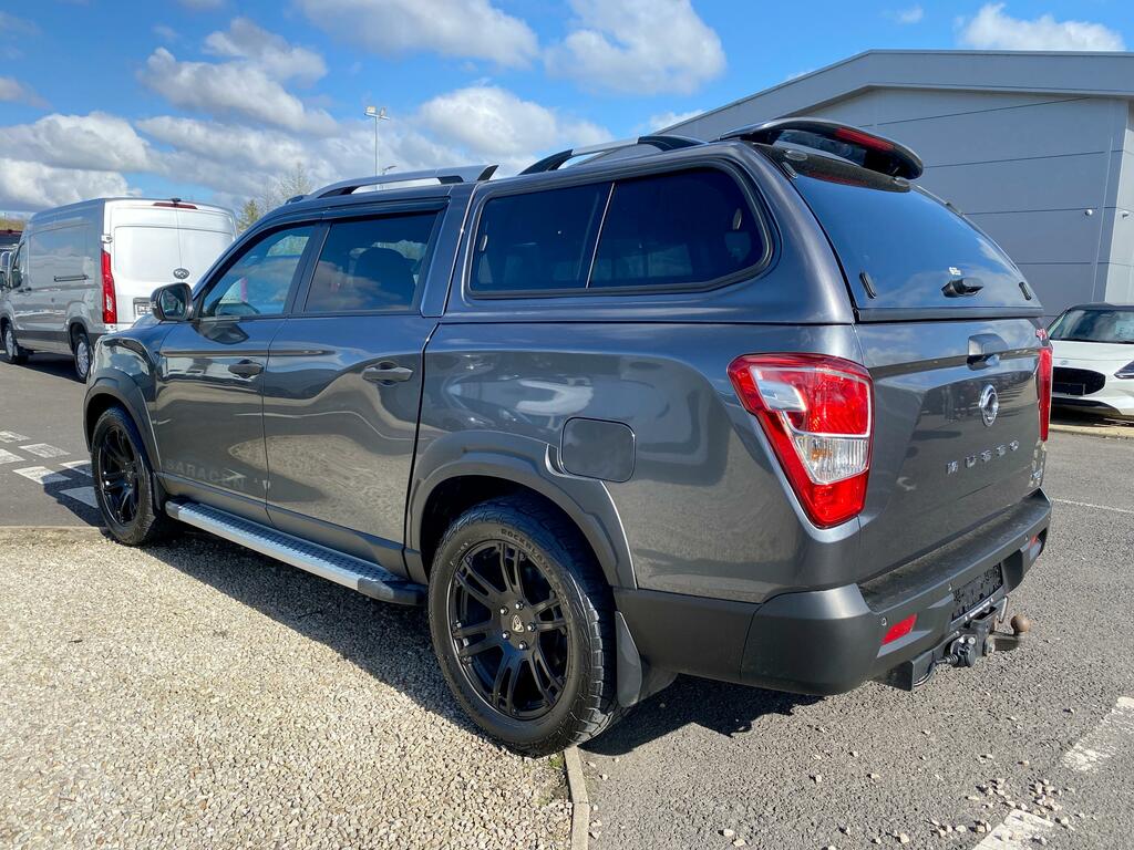 SsangYong Musso 2.2D Saracen Pickup Double Cab 4Wd V60CSL Grey #5
