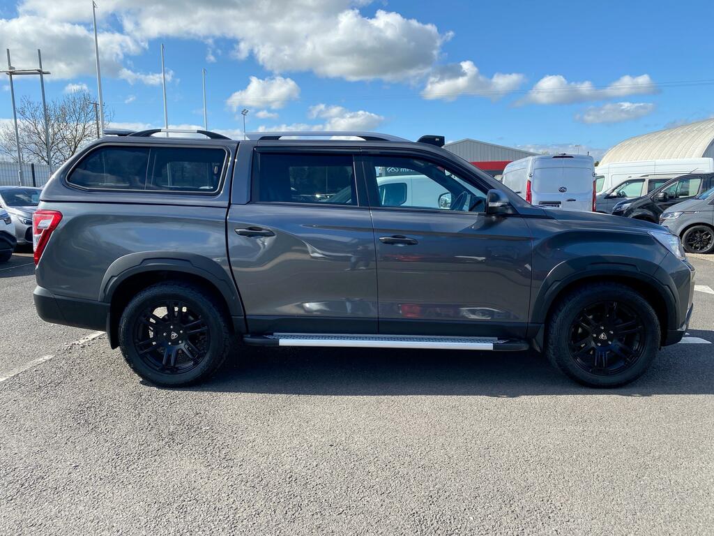 SsangYong Musso 2.2D Saracen Pickup Double Cab 4Wd V60CSL Grey #4
