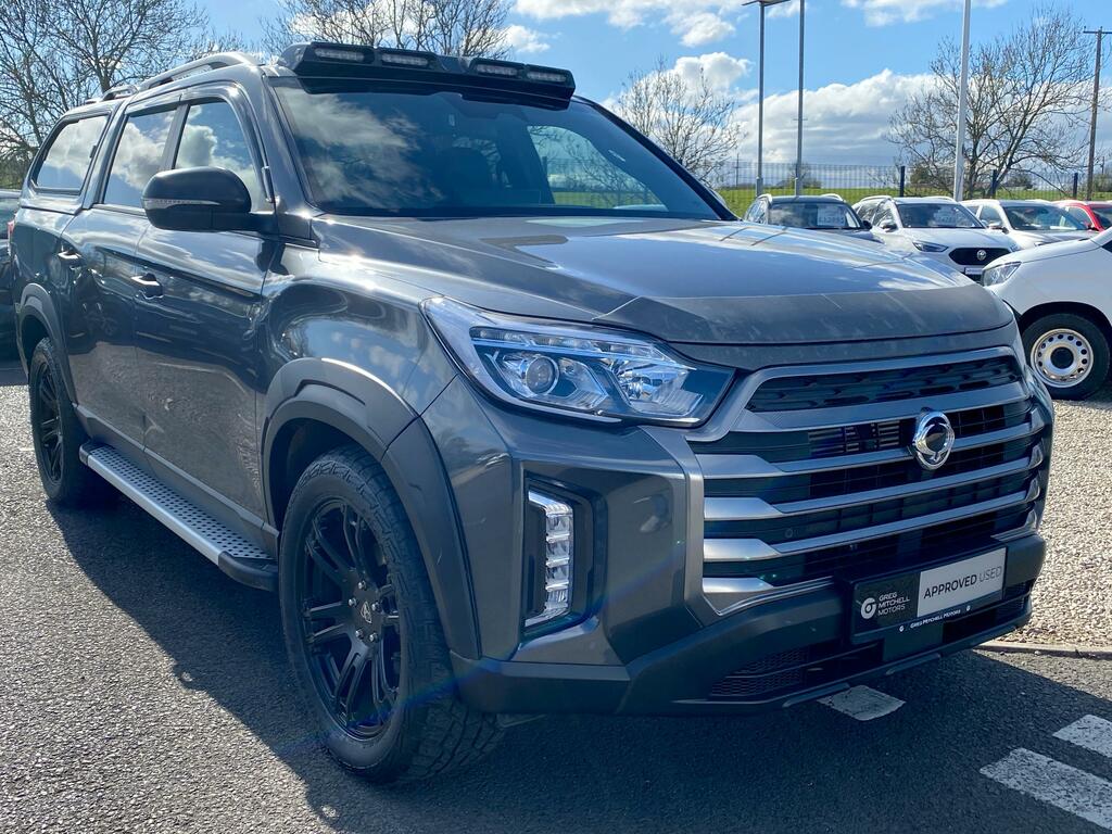 SsangYong Musso 2.2D Saracen Pickup Double Cab 4Wd V60CSL Grey #3