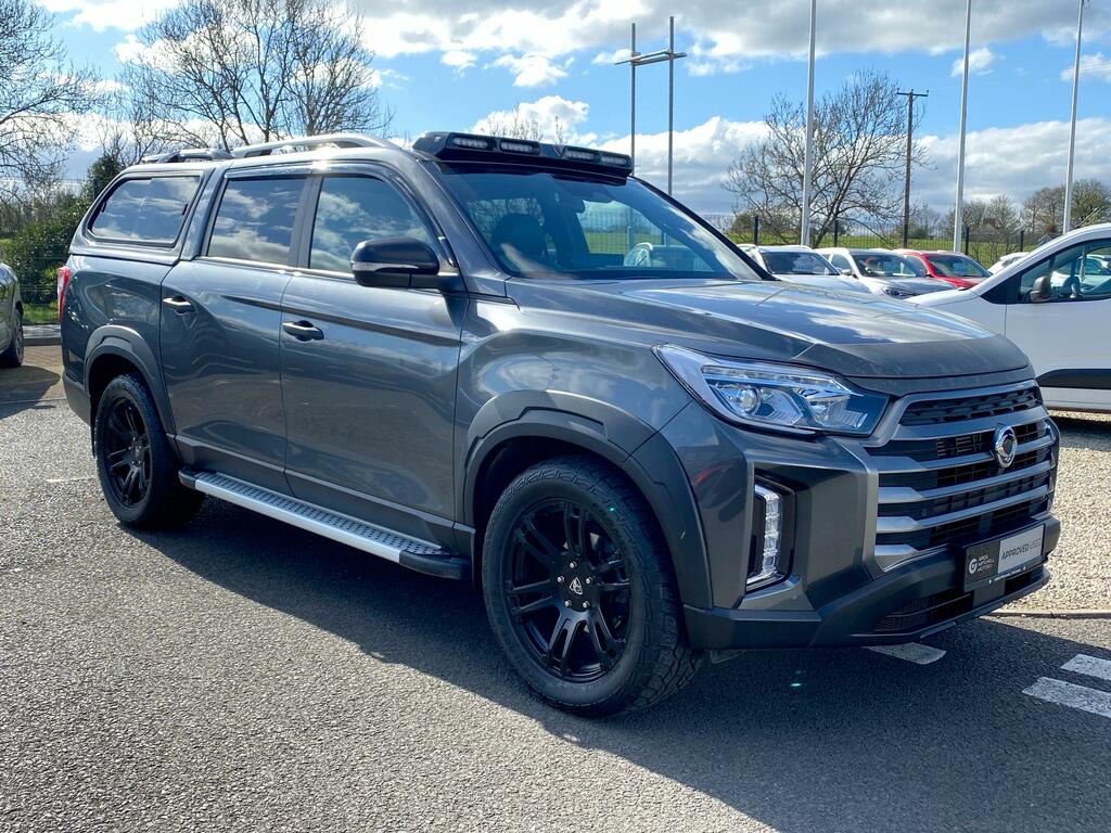 SsangYong Musso 2.2D Saracen Pickup Double Cab 4Wd Grey