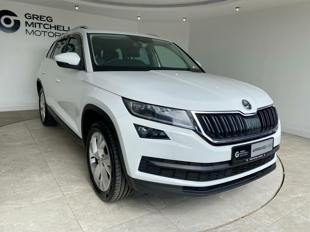 Skoda Kodiaq 2.0 Tdi Edition 4X4 Dsg 7 Seat MH19FHY White #3
