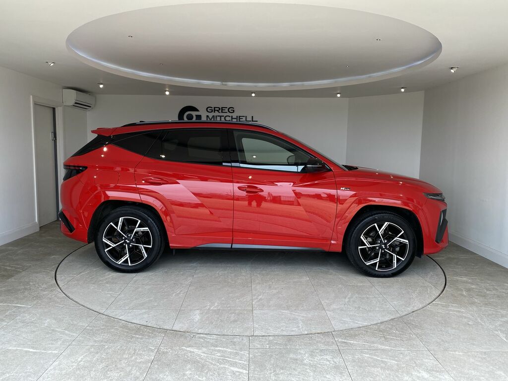 Hyundai Tucson 1.6T Plug-in Hybrid N Line 4Wd YO24UVB Red #4