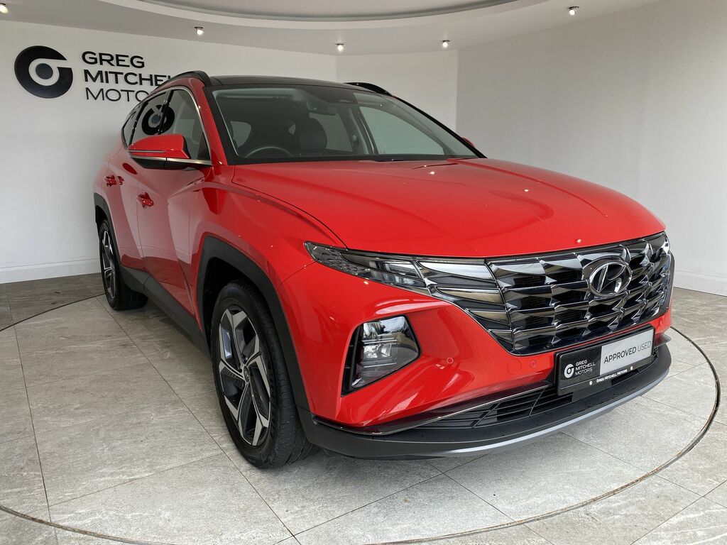 Hyundai Tucson 1.6 Tgdi Hybrid 230 Ultimate 2Wd VN73YVH Red #3