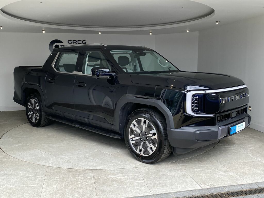 Maxus eTerron 9 E 325Kw Premium Double Cab Pickup 102Kwh Black
