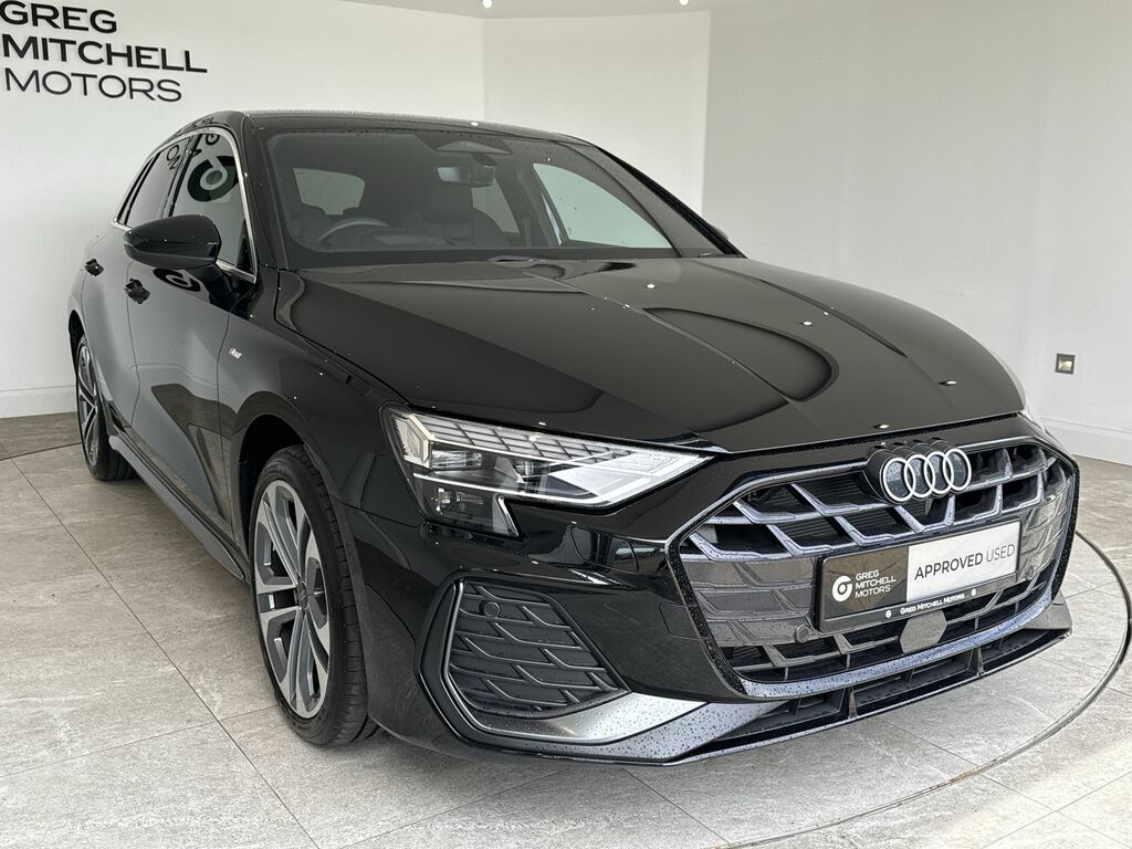 Audi A3 1.5 Tfsi E 204 S Line S Tronic LM75VGV Black #3