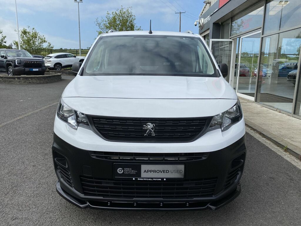 Peugeot Partner Standard 1000 1.5 Bluehdi 100 Professional Premium FP23VDC White #2