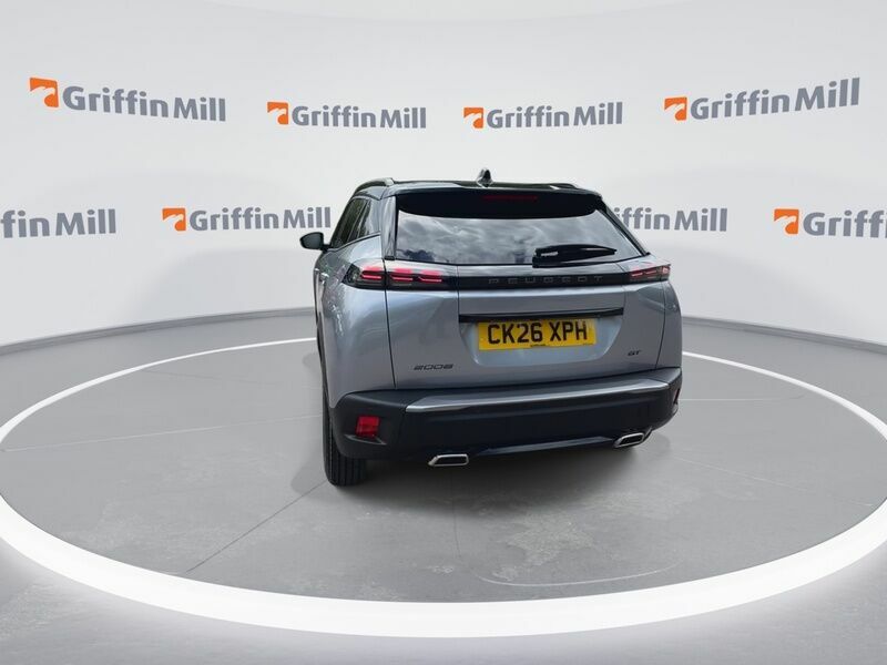 Peugeot 2008 1.2 Puretech Gt Suv Eat Euro 6 Ss 1 CK26XPH Grey #6