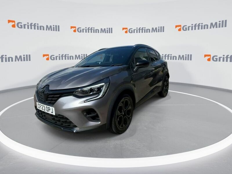 Renault Captur 1.0 Tce Rive Gauche Se Suv Euro CF23OPJ Grey #4