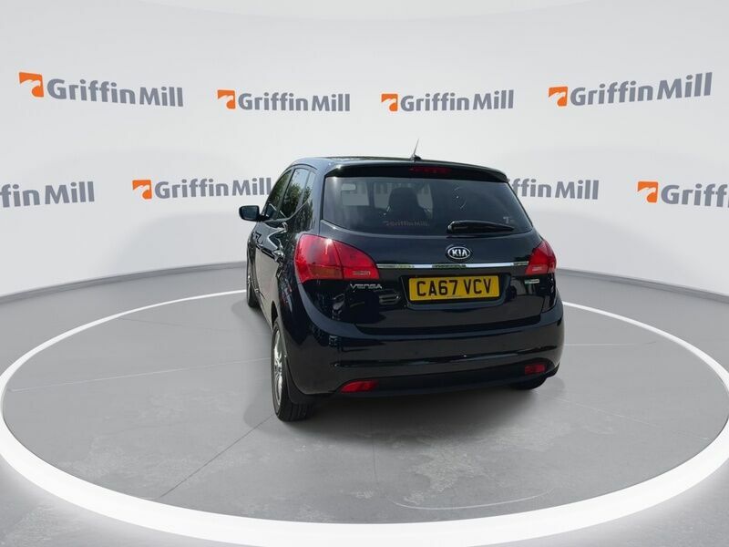 Kia Venga 1.6 3 Mpv Euro 6 Ss 123 Bhp CA67VCV Black #5