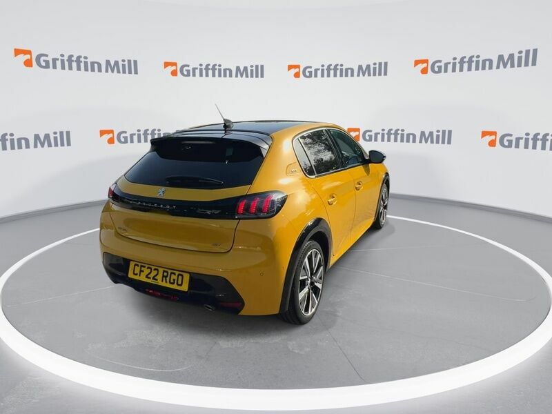 Peugeot 208 1.2 Puretech Gt Hatchback Euro 6 CF22RGO Yellow #6