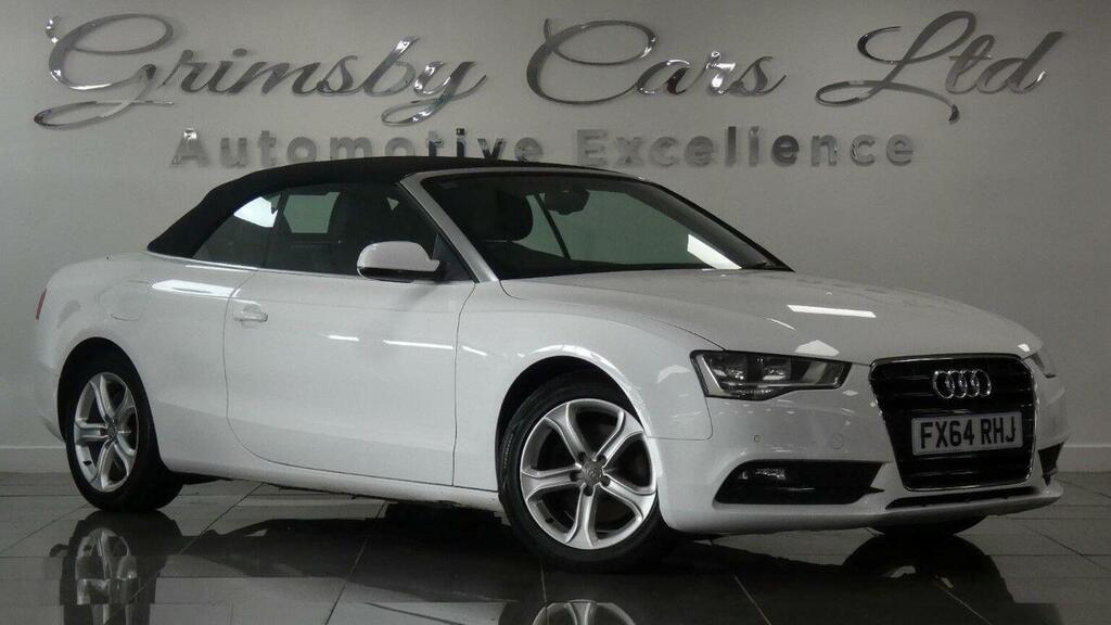 Audi A5 Convertible 1.8 Tfsi Se Multitronic Euro 6 Ss 2 White