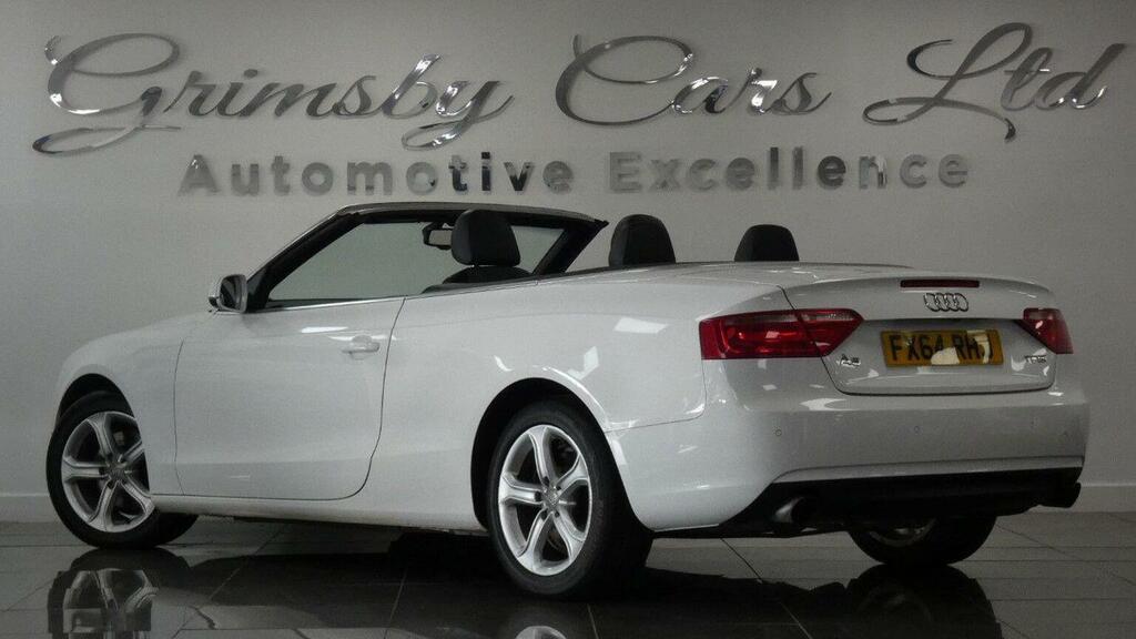 Audi A5 Convertible 1.8 Tfsi Se Multitronic Euro 6 Ss 2 FX64RHJ White #4