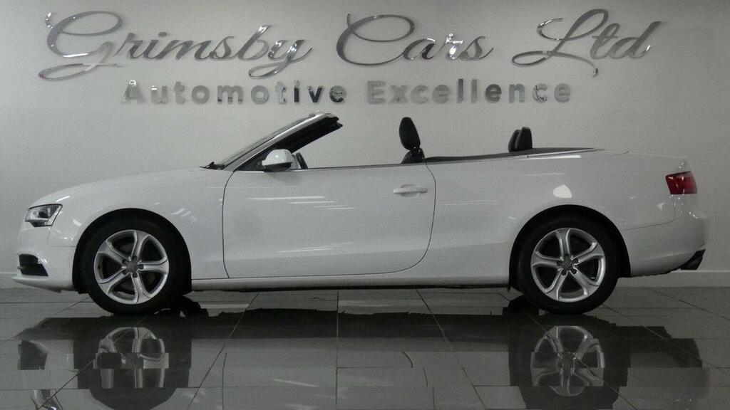Audi A5 Convertible 1.8 Tfsi Se Multitronic Euro 6 Ss 2 FX64RHJ White #3